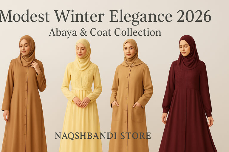 Modest Winter Elegance 2026 Abaya & Coat Collection